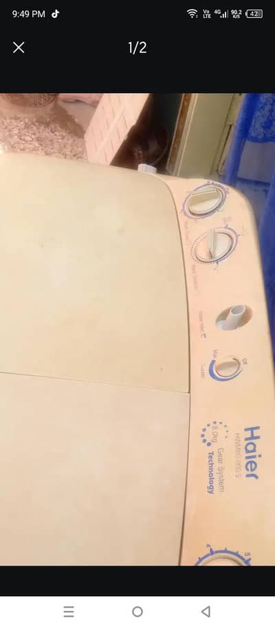 Haier twin washing machine with dryer