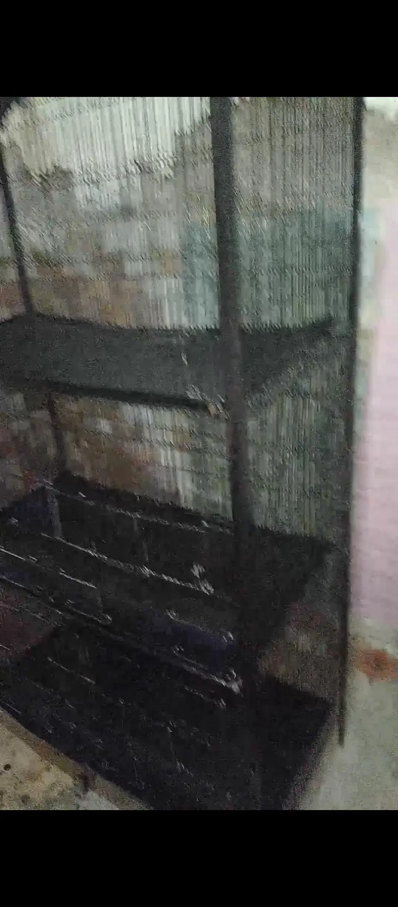 Black Iron Cage Slightly Plates Cracked — photo 2
