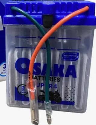 cd70 and cg125 bike battery new 2.5 ampair