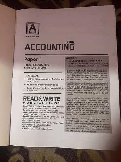 Alevel accouting p1