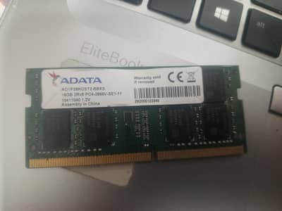 Laptop RAM, Pulled, 16GB DDR4 2666V, ADATA Brand, Samsung Brand