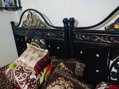 Original Iron bed with High quality mattress