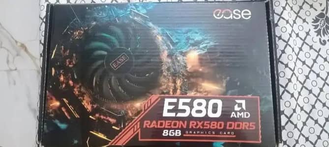 RX 580 8GB brand new condition with box