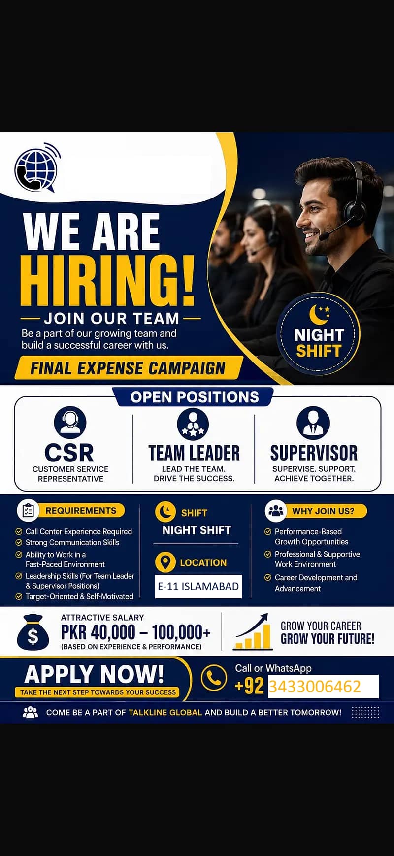 Customer Support Agents Required 1