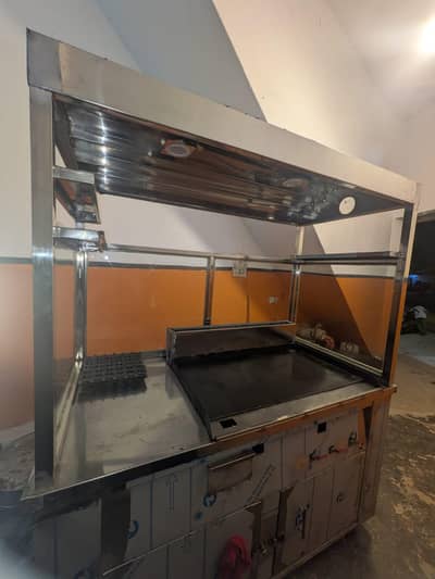 Burger shawarma counter for sale