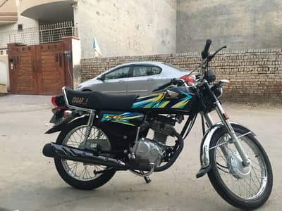 Honda Cg 125 2026 model 1480 kilo meter chla h Bs