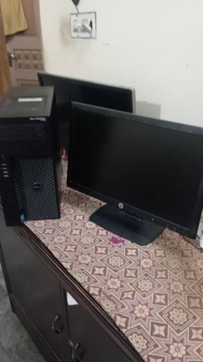 dell precision t1700 xeon with hp 20inch