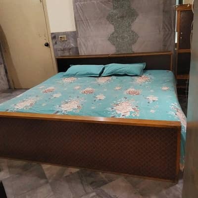 Hand crafted 7X7 Emperor Wooden Bed