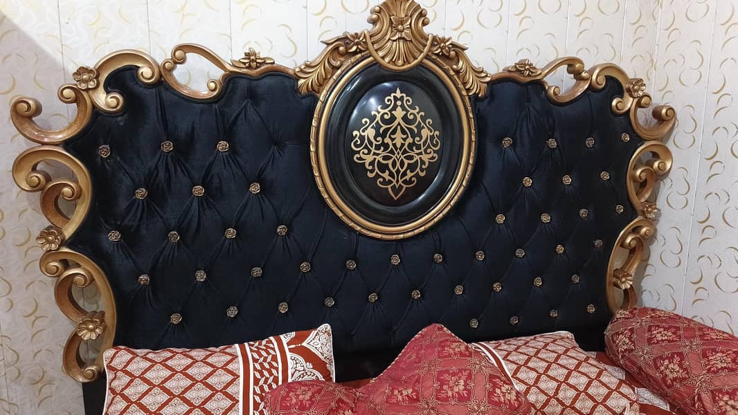 solid Wooden bed Set 1