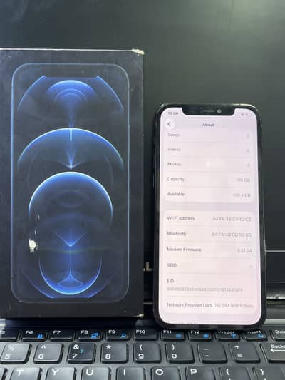 Iphone 12 pro pra apparoved with box