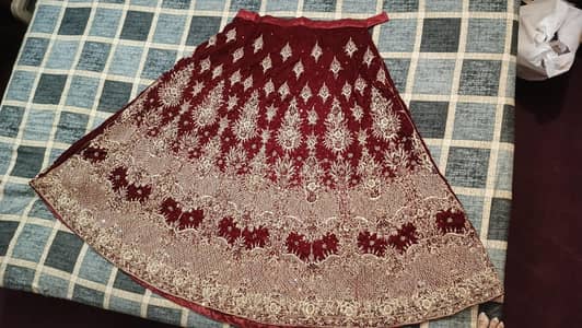 Bridal Velvet Lehenga