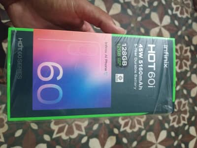 Infinix hot 60i  6/128