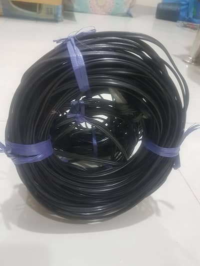 PTCL ORIGINAL DROP WIRE FOR SALE - 80 METER TOTAL - 100%