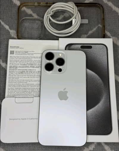 Apple iPhone 15 Pro Max PTA approved Urgent For Sale