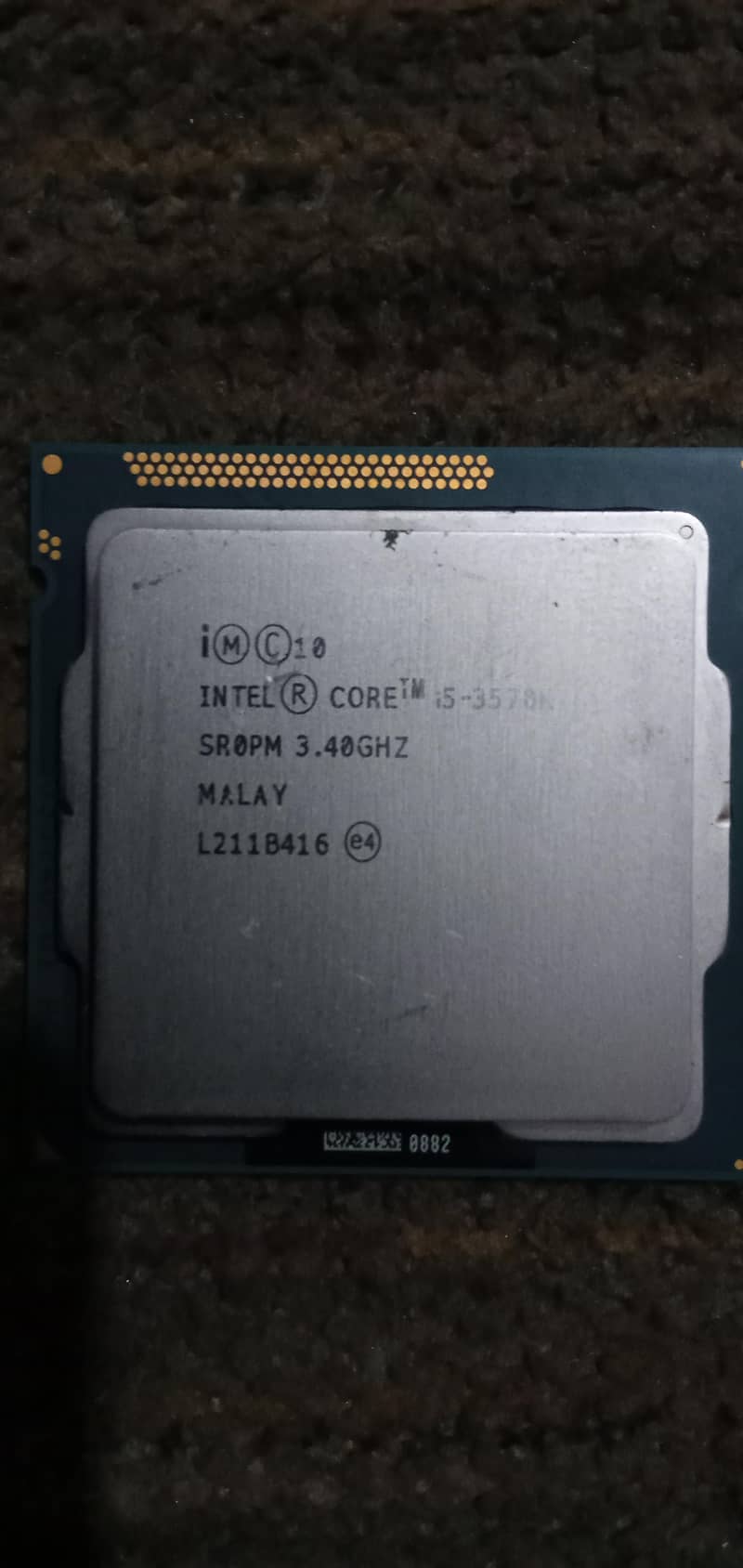 Intel core i5 3570k (overclockable) 0