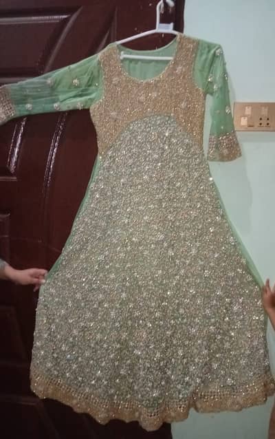 Bridal waleema maxi
