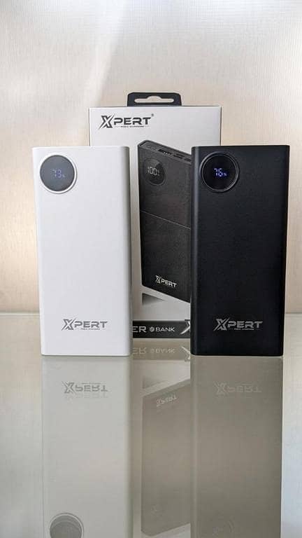 XPERT XP-424 20000mAh Power Bank 66W Fast Charging LED Digital Display External Battery Packe