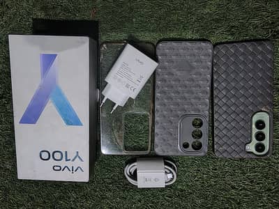 vivo y100 mobile for sale box and charger available condition 10 by 10