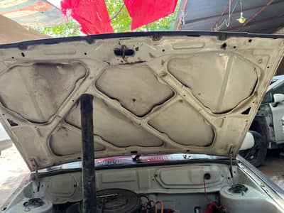 charade 1984 model bonnet with bonnet strip and hood