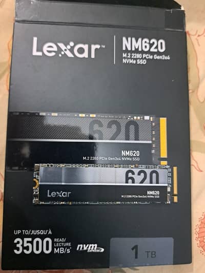 Lexar NM620 M. 2 2280 NVMe SSD 1TB