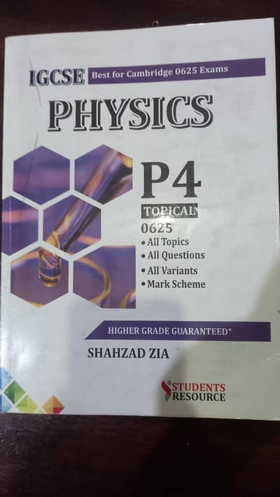O levels and IGCSE recent years past papers, topicals, textbooks.