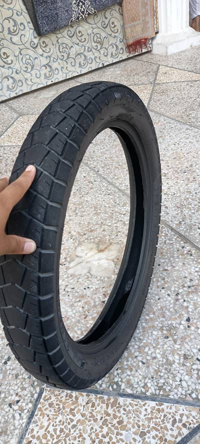 YBR Front and back tyre
