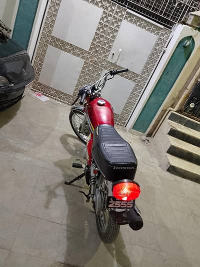 HONDA CG 125 special number