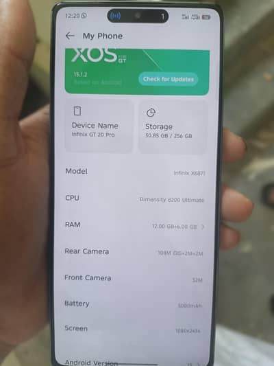 Infinix GT 20 Pro