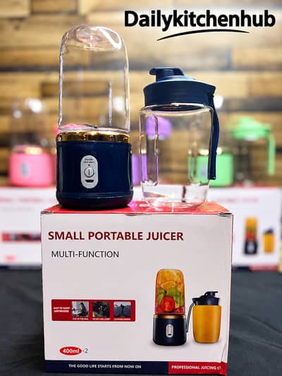 Rechargeable juicer blender Small Portable Juicer – 400ml Mini Recharg
