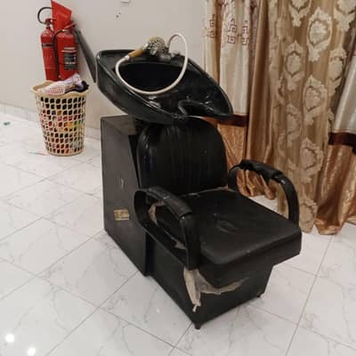 salon sofa hair wash