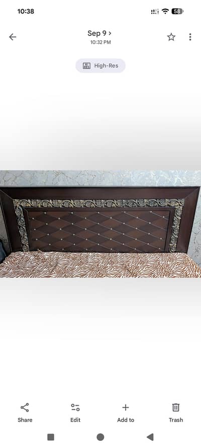 Double bed
