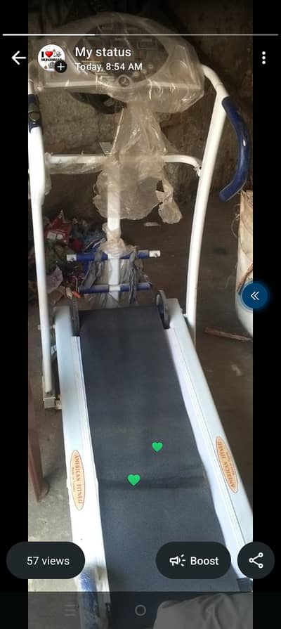 Running machine