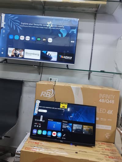 32, InCh SAMSUNG SMART 4k Q let led tv 3 years warranty O3O2O422344