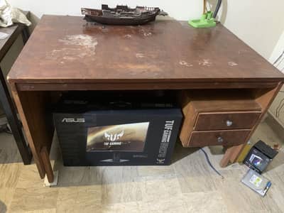 Wooden office, study table
