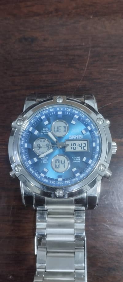 skmei stainless steel watch
