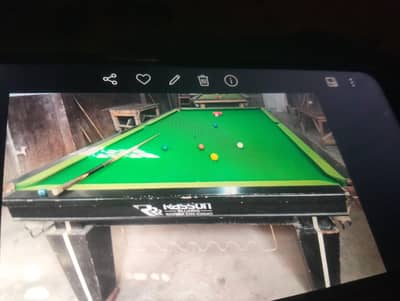 snooker table 5:30 11 steel cushion