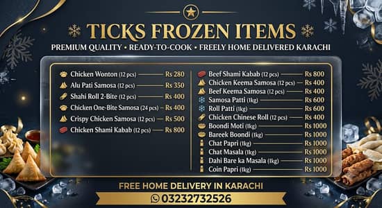 ticks frozen item