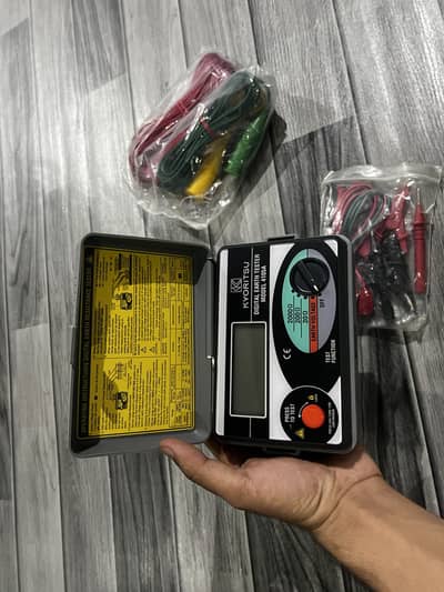 Kyoritsu digital earth tester