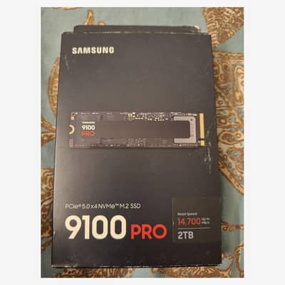Samsung 9100 PRO 2TB PCIe 5.0 NVMe M. 2 SSD