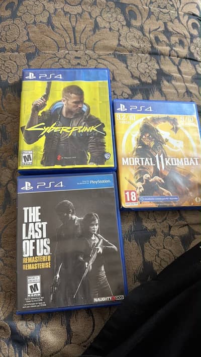 CYBERPUNK…MORTAL COMBAT 11…THE LAST OF US