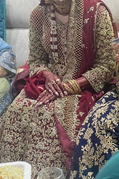 bridal lehnga once used