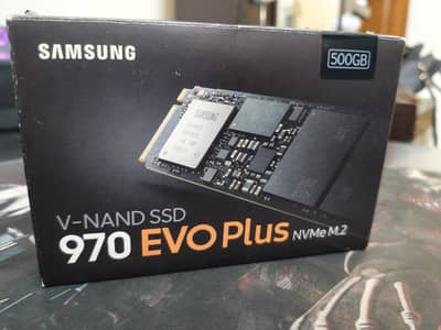 Samsung 500GB SSD 970 EVO PLUS NVMe. M2
