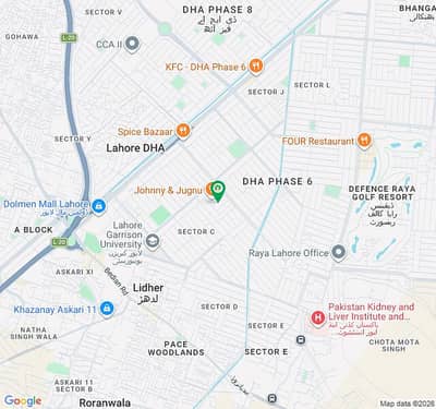 16 MARLA COMMERCIAL PLOT IS AVAILABLE AT PHASE 6