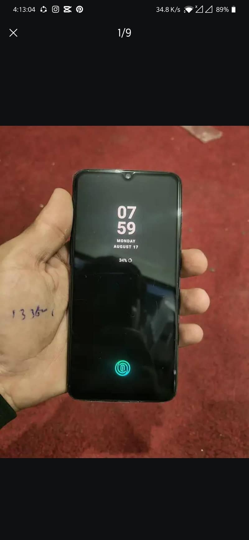 One Plus 6 8