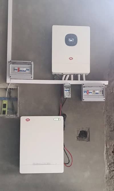 solar system installation