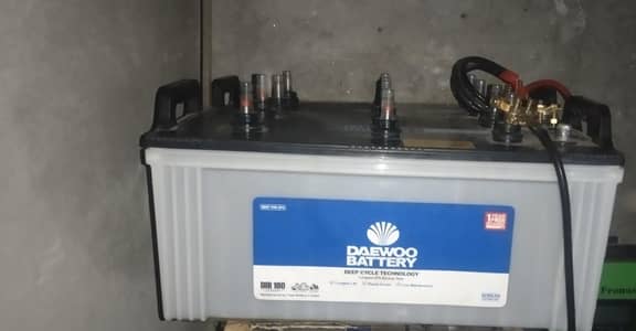 daewod batteries 190 ah new just 1 month used