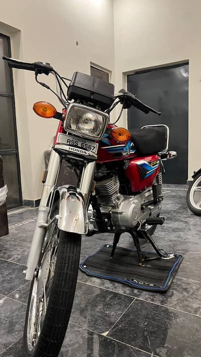 honda CG 125( red edition) 2024 number             0334 4068568