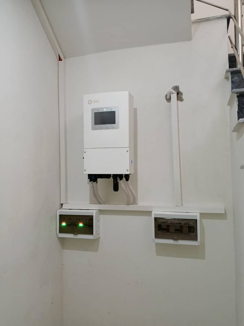 Solar system installation 3
