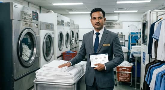 domestic staff laundry man laundry supervisor