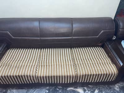 6 seater sofa set in rackseen poshish home used